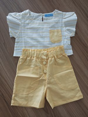 Keten Kız Çocuk Şortlu Takımı