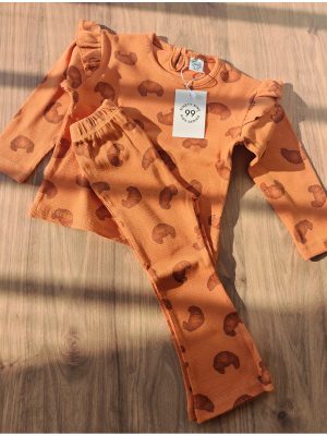 Fitilli Kız Cocuk Tayt Takım