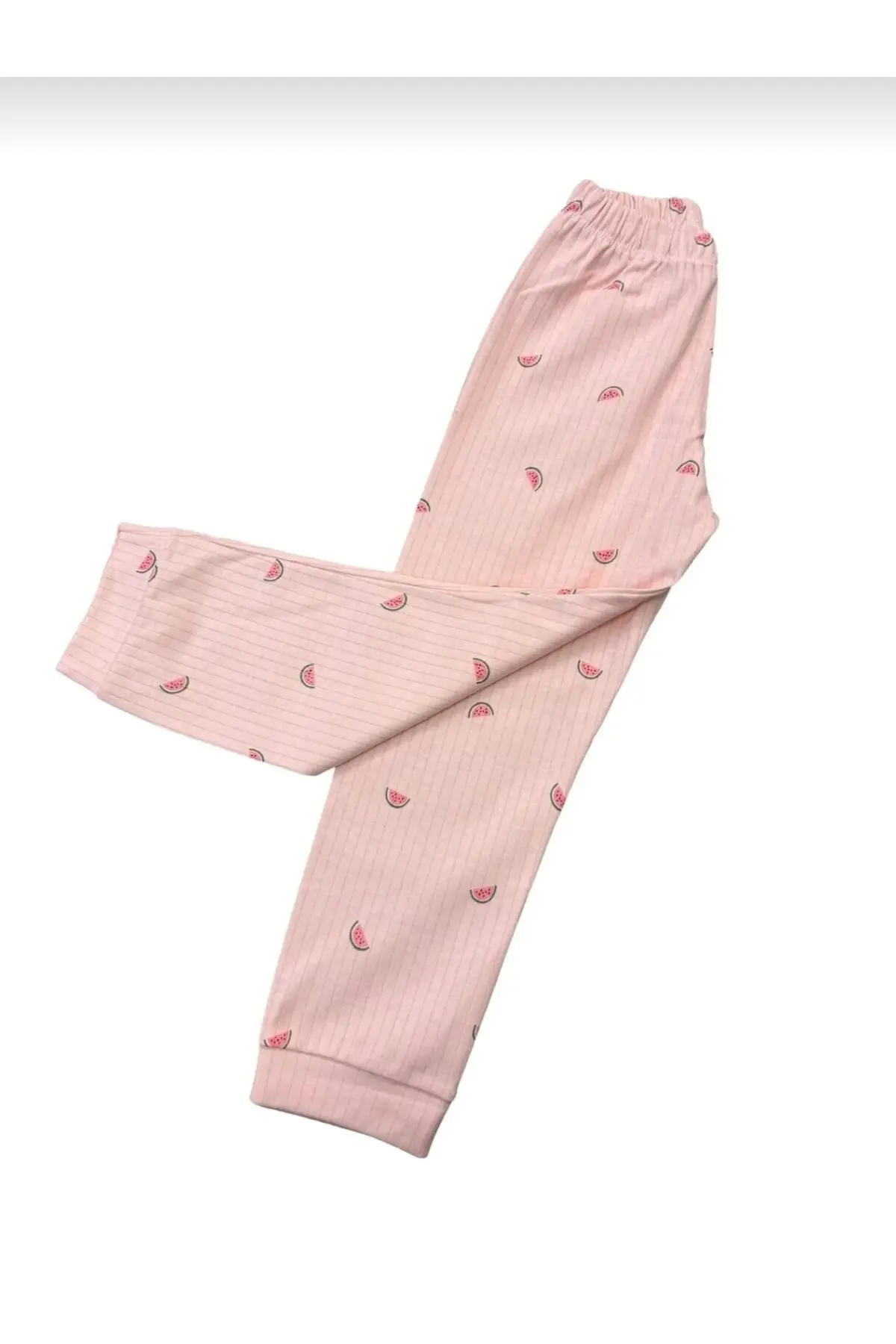 Pijama Pembe Karpuz Desenli