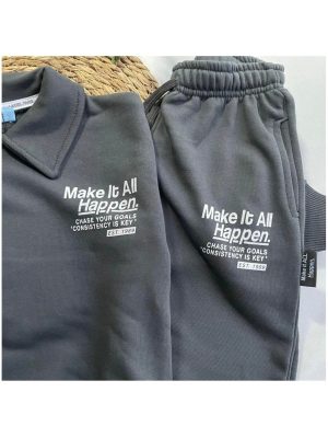 Polo Yaka Erkek Çocuk 2li takım