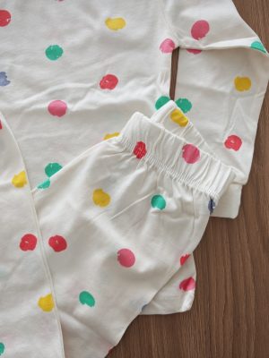 PAMUKLU KIZ PİJAMA TAKIMI