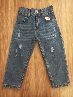 Erkek Çocuk Yıkamalı Jean