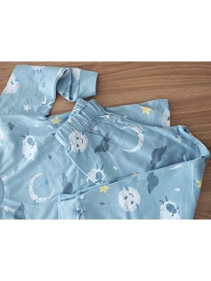 PAMUKLU ERKEK PIJAMA TAKIMI